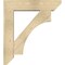 Ekena Millwork Westlake Slat Rough Sawn Bracket w/ Offset Brace, Douglas Fir, 8"W x 34"D x 38"H BKT0806X34X38WTL06RDF - alternate 4